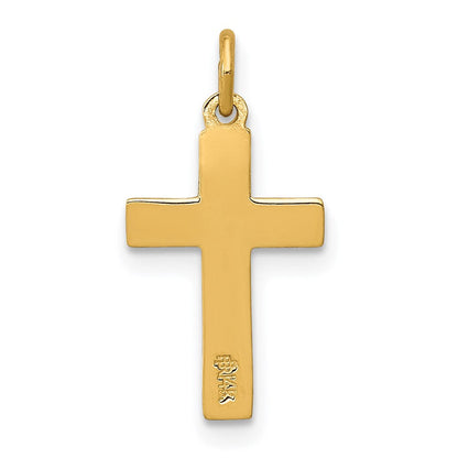 14K Gelbgold 14K Inri Kruzifix Charm