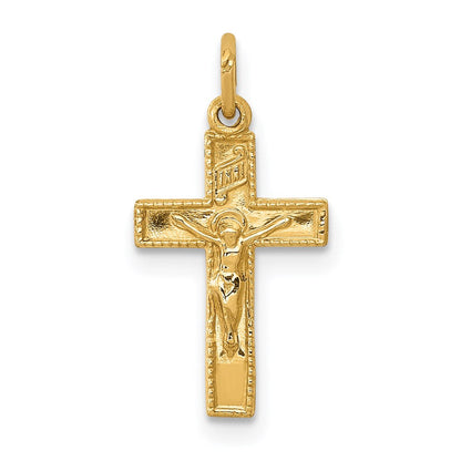 14K Gelbgold 14K Inri Kruzifix Charm