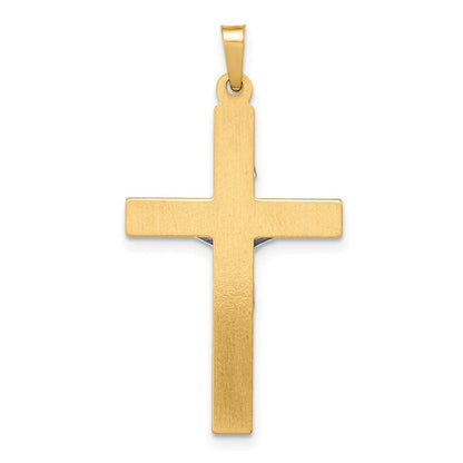 14K Bicolor 14K Bicolor Inri Hohl Kruzifix Anhänger