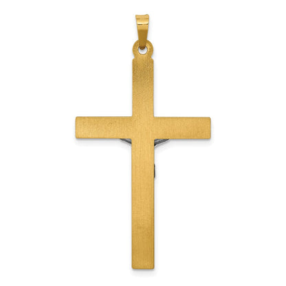 14K Bicolor 14K Bicolor Inri Hohl Kruzifix Anhänger