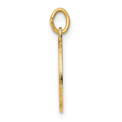 14 Karat Gelbgold Konfirmations-Charm