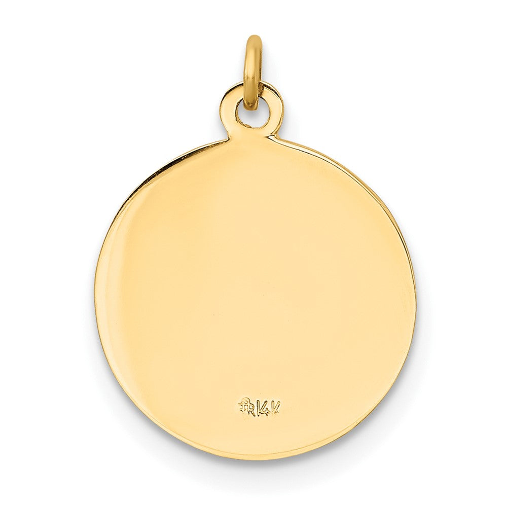 14K Gelbgold Kommunion-Charm