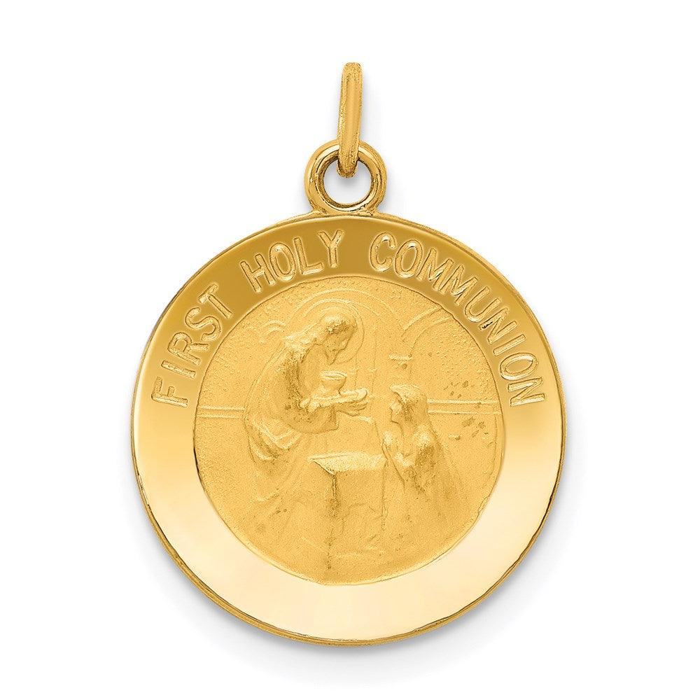 14K Gelbgold Erstkommunion-Charm