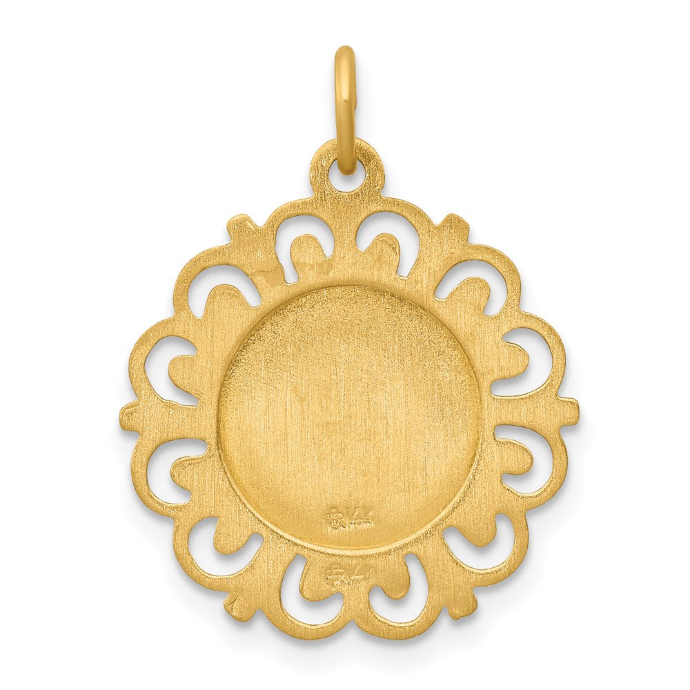 14K Gelbgold Erstkommunion-Charm