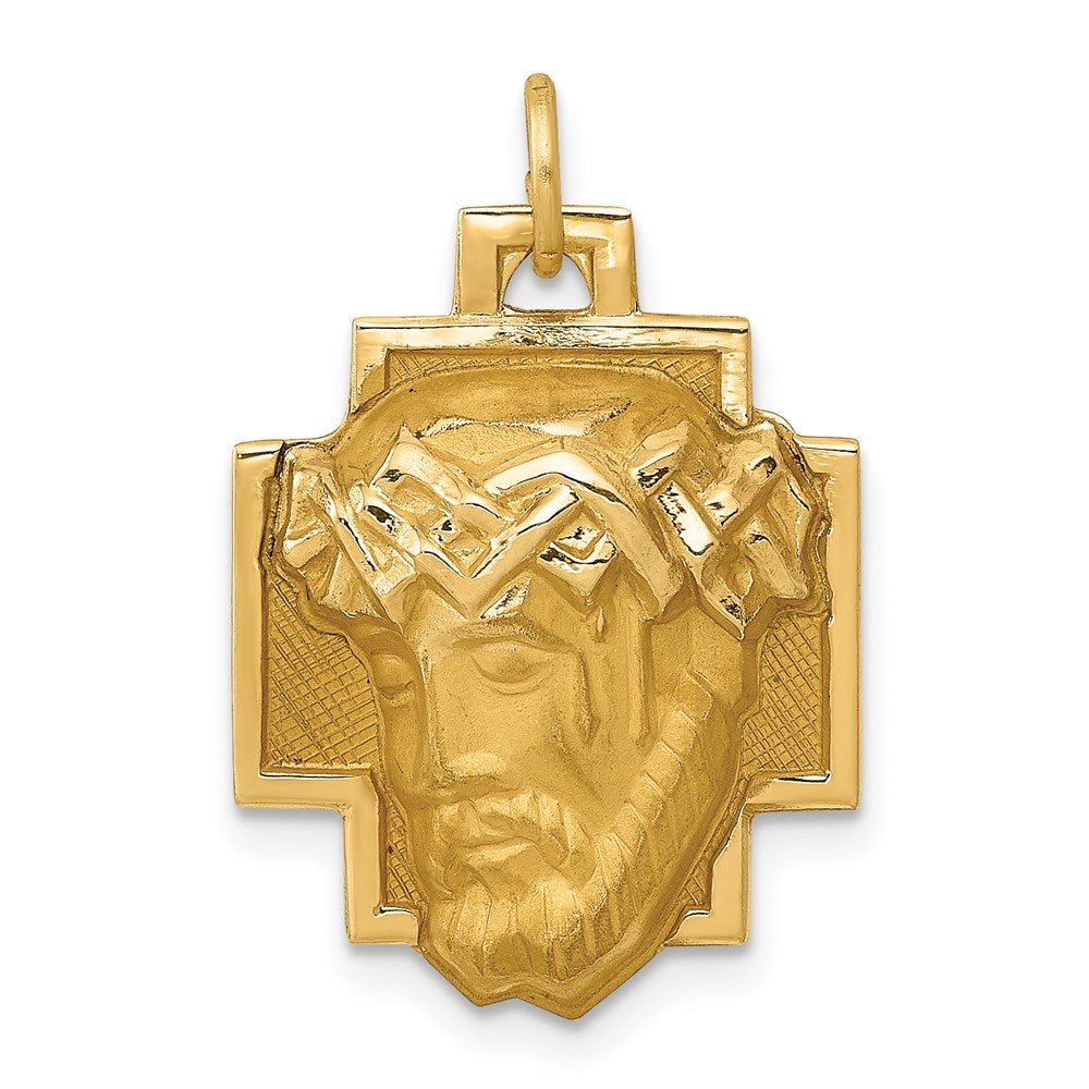 14K Gelbgold Jesus-Charm