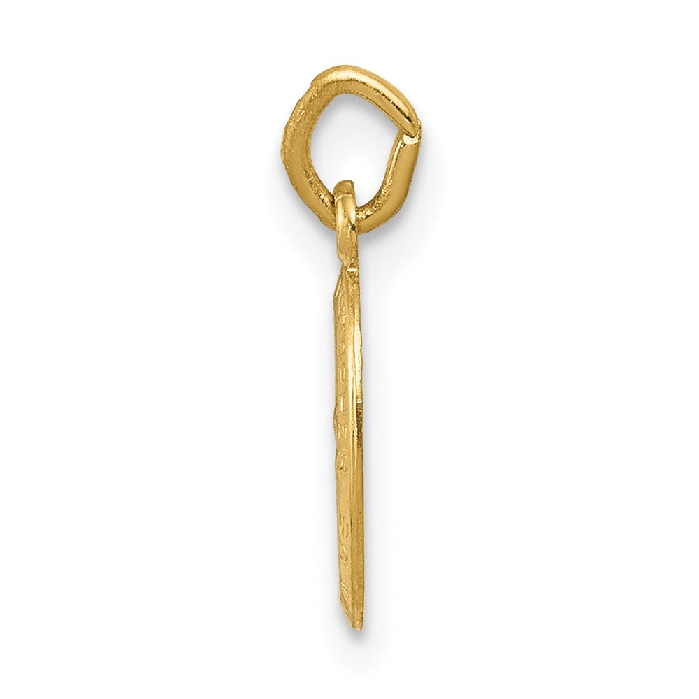 14K Gelbgold 14K Saint Christopher Medaille Charm