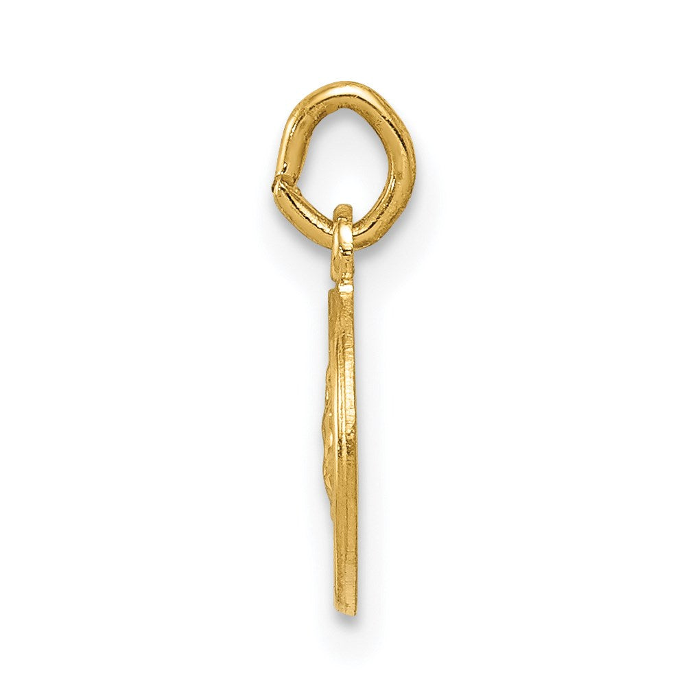 14K Gelbgold 14K Saint Christopher Medaille Charm
