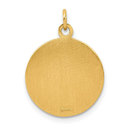 14K Gelbgold Mutter-Cabrini-Medaille Charm