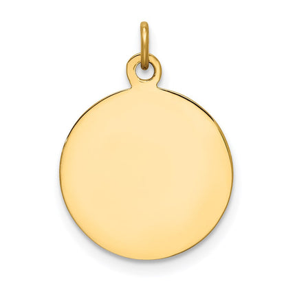 14K Gelbgold Sankt-Paulus-Medaille-Charm