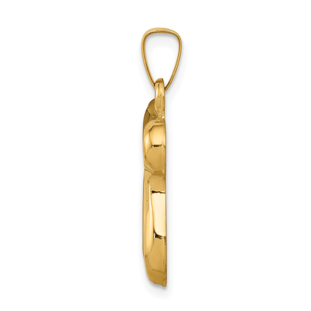 14K Gelbgold Chai-Anhänger