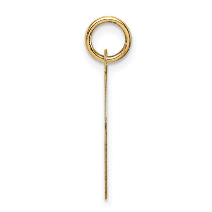 14 Karat Gelbgold Mizpah-Charm, 2-teilig