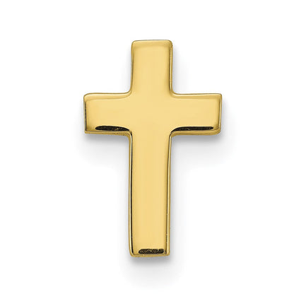 14K Gelbgold Kreuz Krawatten Tac