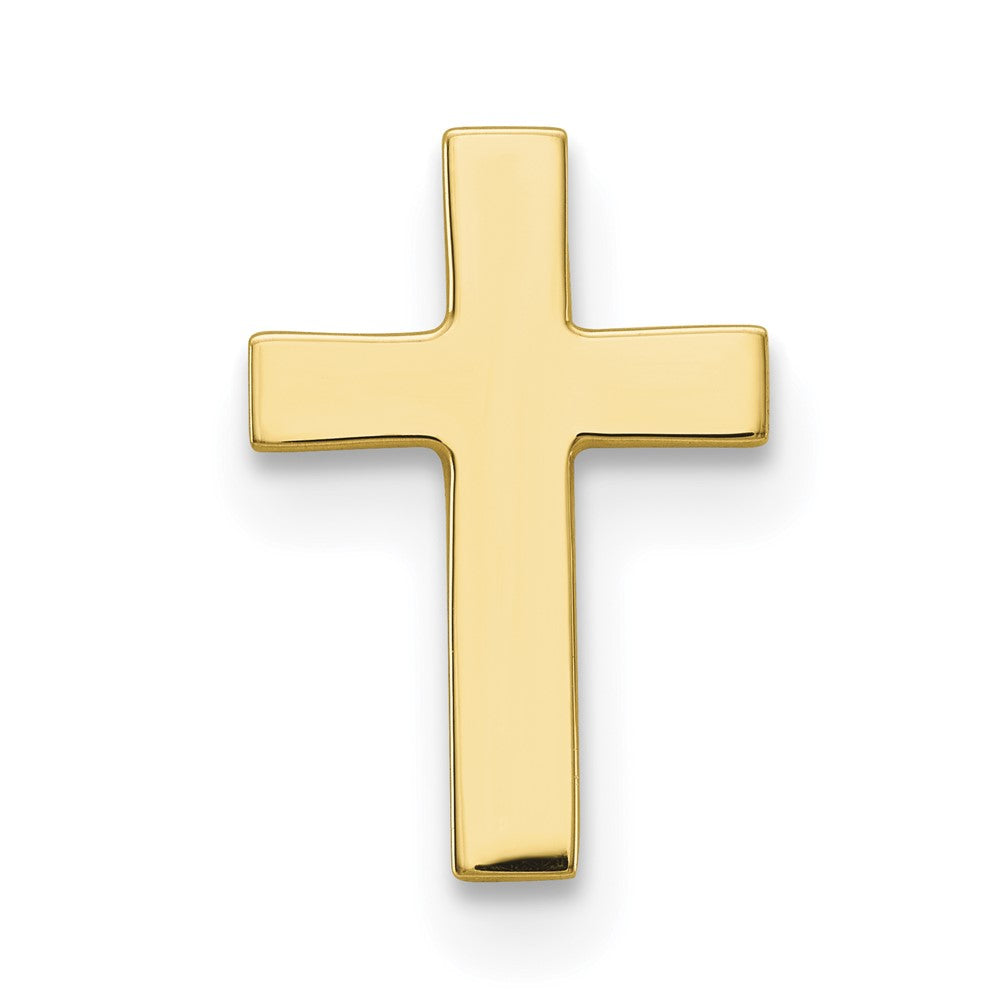 14K Gelbgold Poliert Kreuz Krawatten Tac