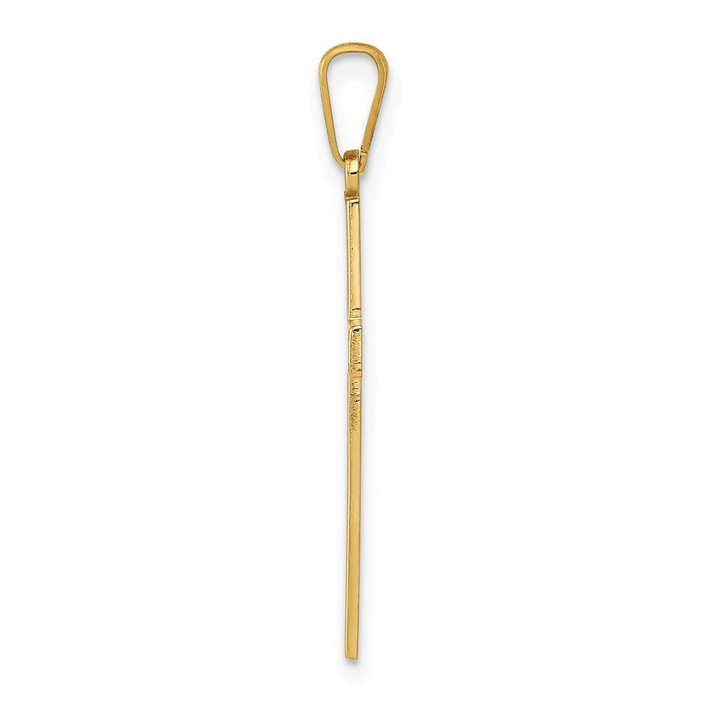 14K Gelbgold Kreuzanhänger