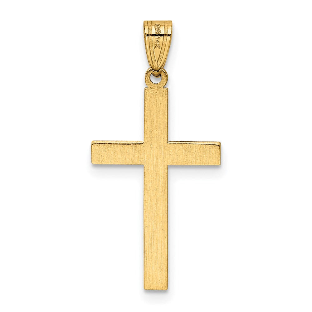 14K Gelbgold Kreuzanhänger