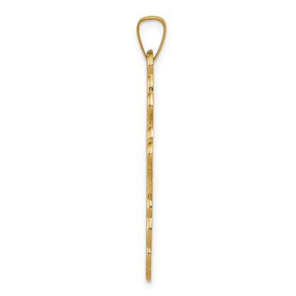 14K Gelbgold Anhänger mit Orthodoxem Kreuz