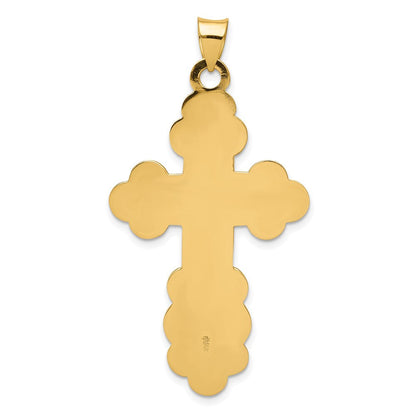 Anhänger „Orthodoxes Kreuz" aus 14K Gelbgold