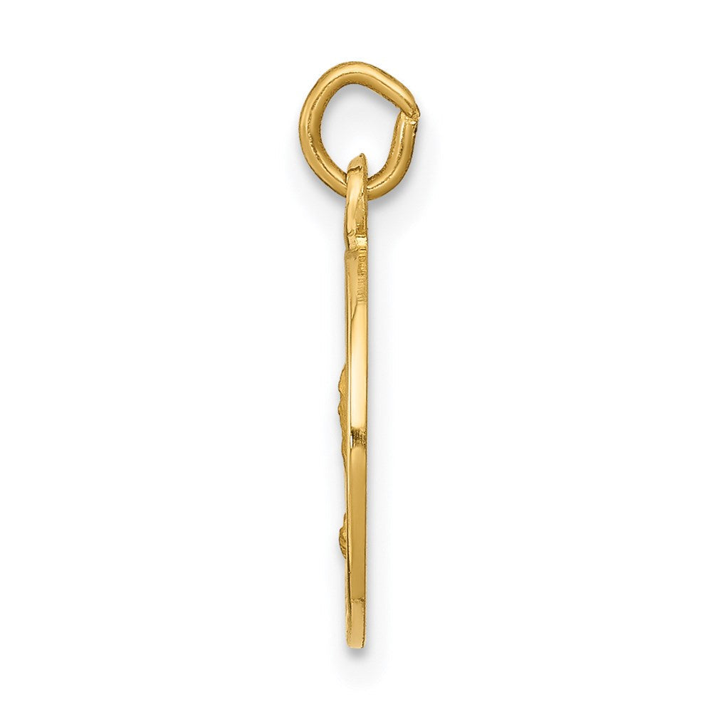 14 K Gelbgold Heiliger Andreas Medaille Charm