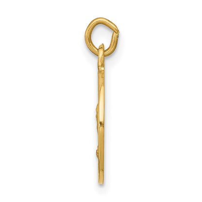 14 K Gelbgold Heiliger Andreas Medaille Charm