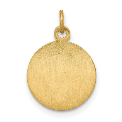14 K Gelbgold Heiliger Andreas Medaille Charm