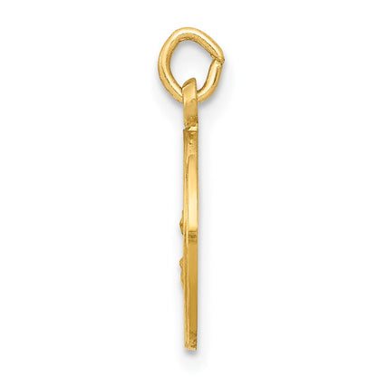 14K Gelbgold Mariä-Himmelfahrt-Medaille-Charm