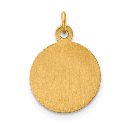 14K Gelbgold Prager Jesuskind Medaille Charm