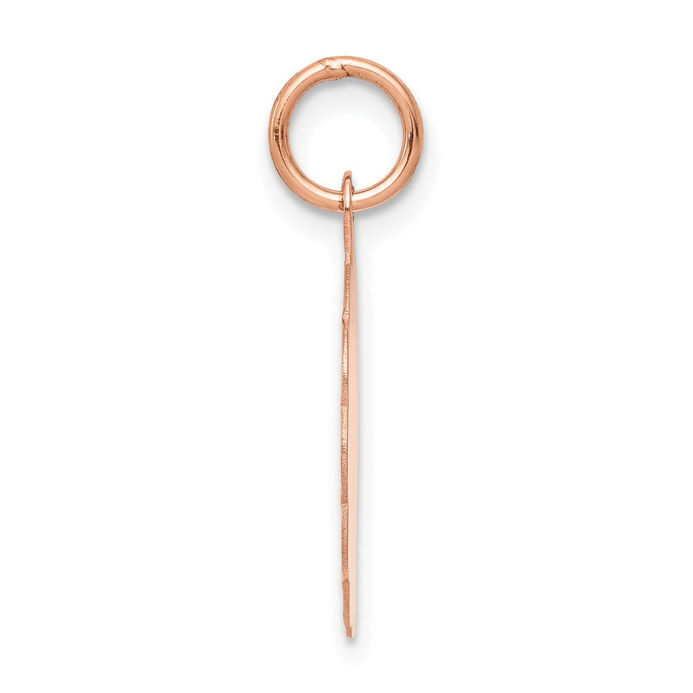 14K Roségold Christophorus-Medaille-Charm