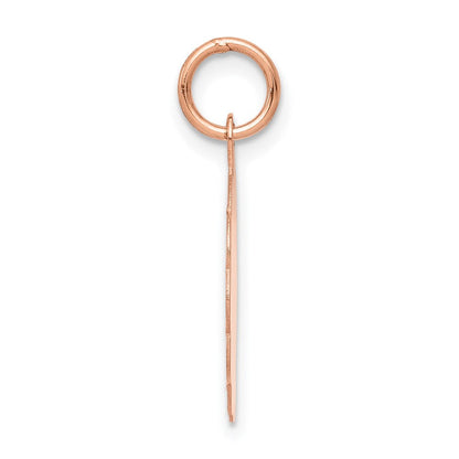 14K Roségold Christophorus-Medaille-Charm
