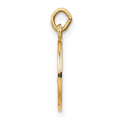 14K Gelbgold Caridad Del Cobre Medaille Charm