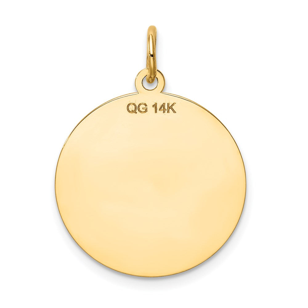 14K Gelbgold 14K Saint Jude Thaddeus Charm