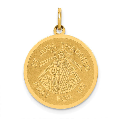 14K Gelbgold 14K Saint Jude Thaddeus Charm