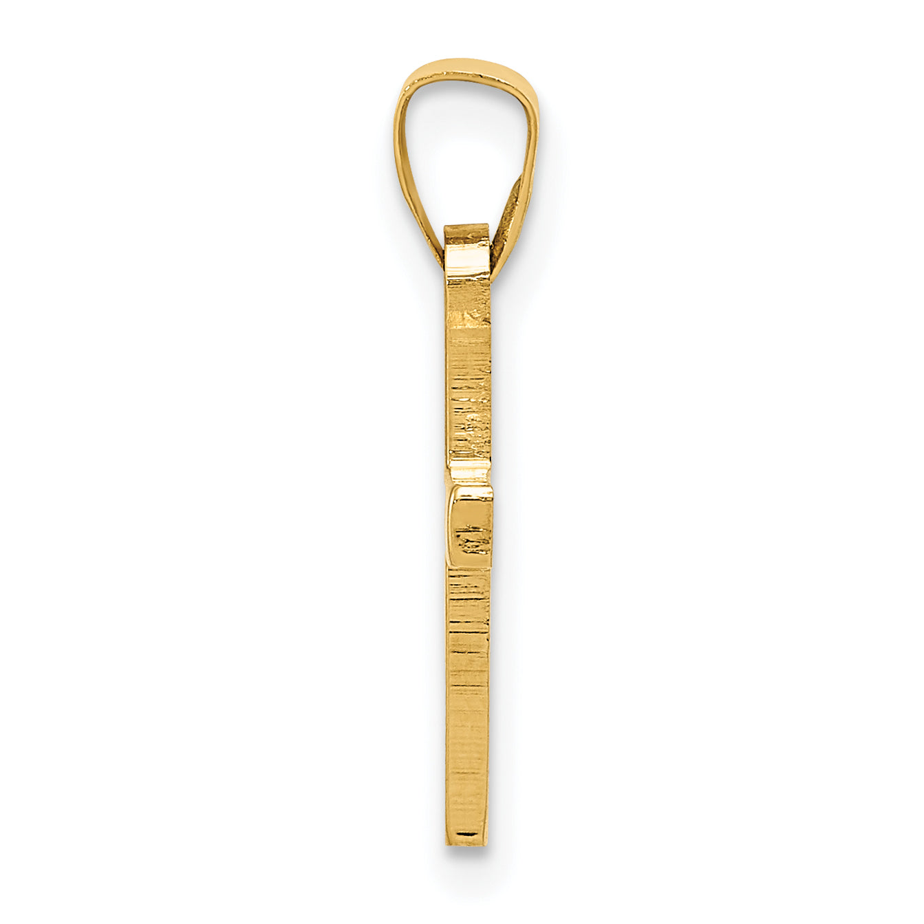 14K Gelbgold 14K Kreuz Anhänger