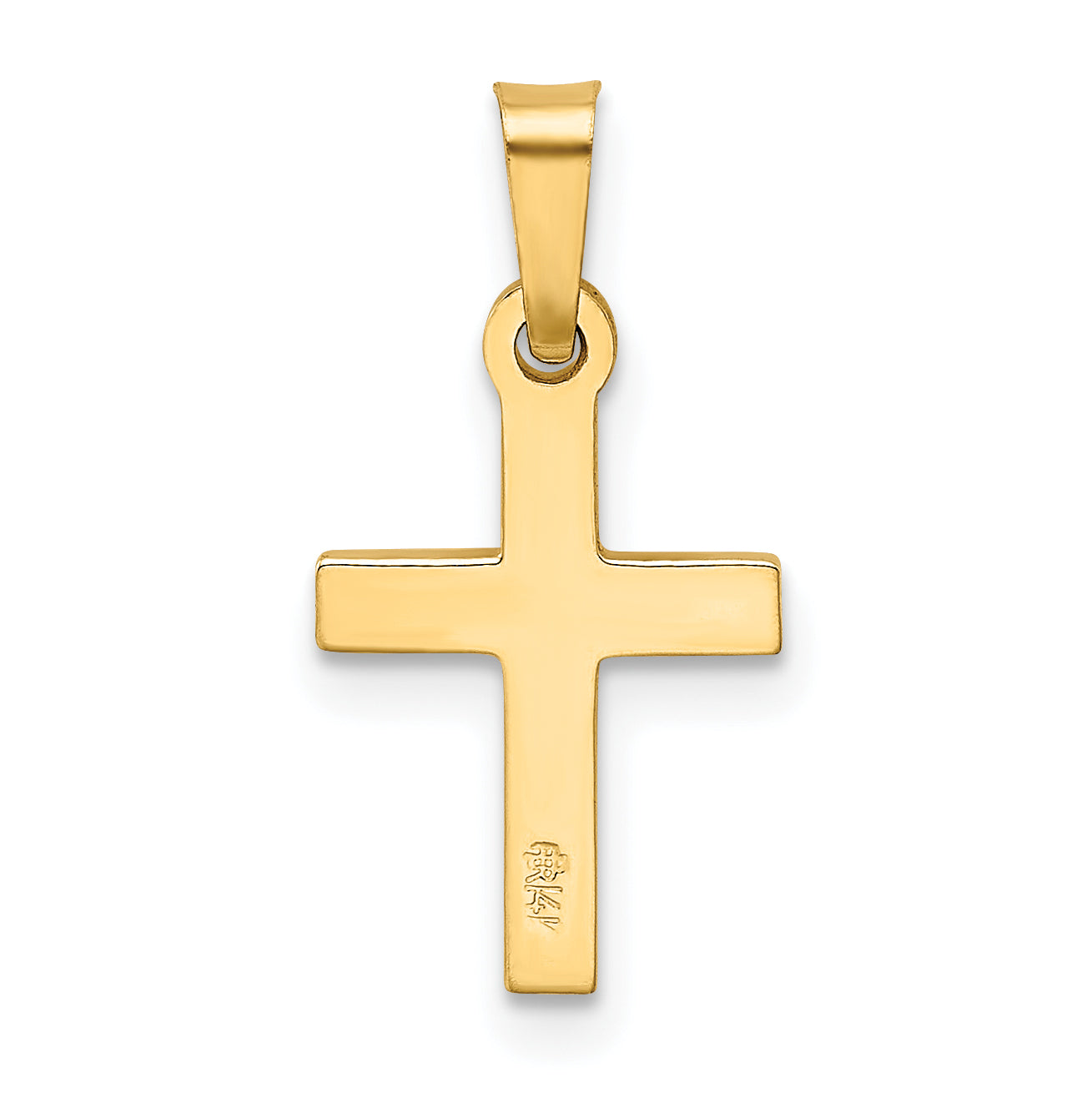 14K Gelbgold 14K Kreuz Anhänger