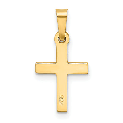 14K Gelbgold 14K Kreuz Anhänger