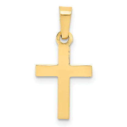 14K Gelbgold 14K Kreuz Anhänger
