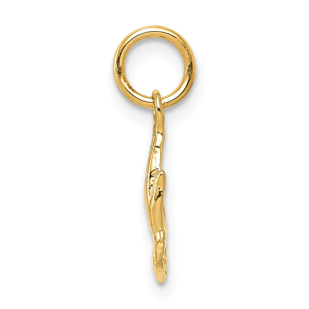 14K Gelbgold 14K Betend Hands Charm