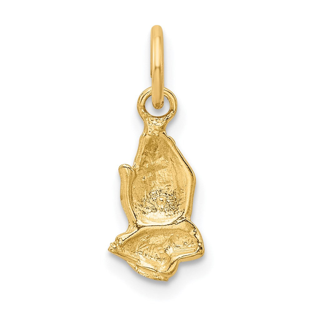 14K Gelbgold 14K Betend Hands Charm