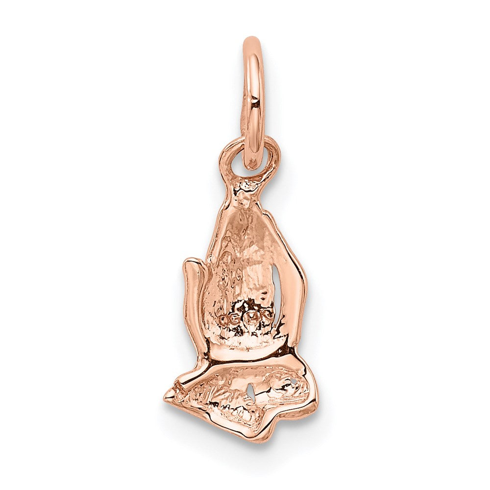 14K Roségold 14K Roségold Betend Hands Charm