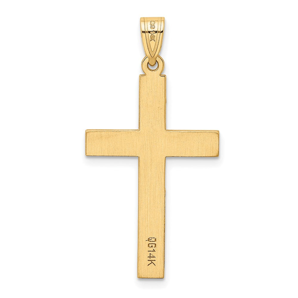 14K Anhänger mit 0,02 ct. Diamant, poliert