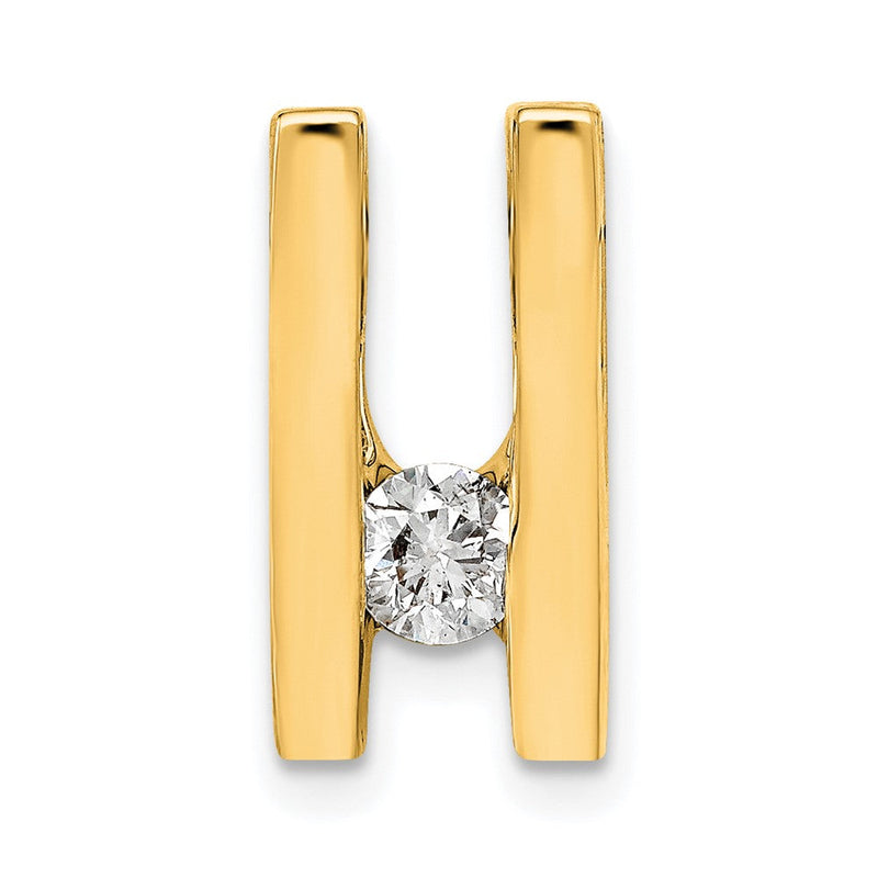 14K VS Diamant-Slide, 4,1 mm