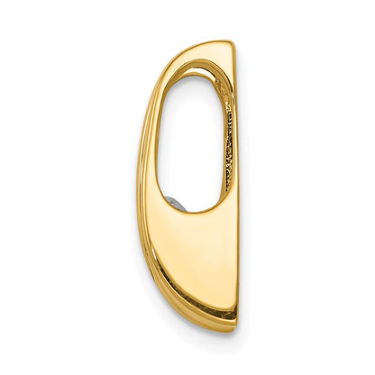 14K Gelbgold Diamant-Slide, 5,25 mm