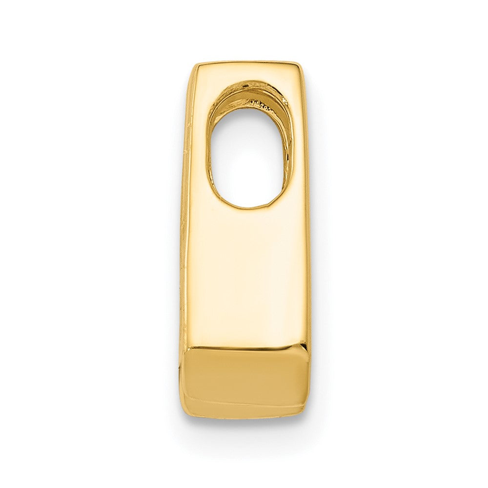 14K Gold AA-Diamant-Slide, 4 mm