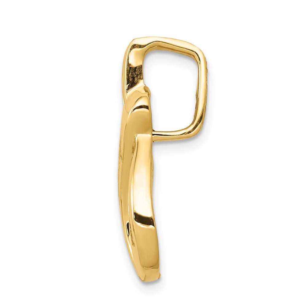 14K Gelbgold Ohrstecker mit AAA-Diamant