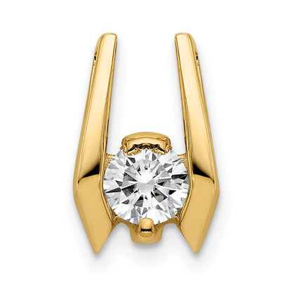 14K Gelbgold Diamant-Slider, A-Qualität, 4,75 mm