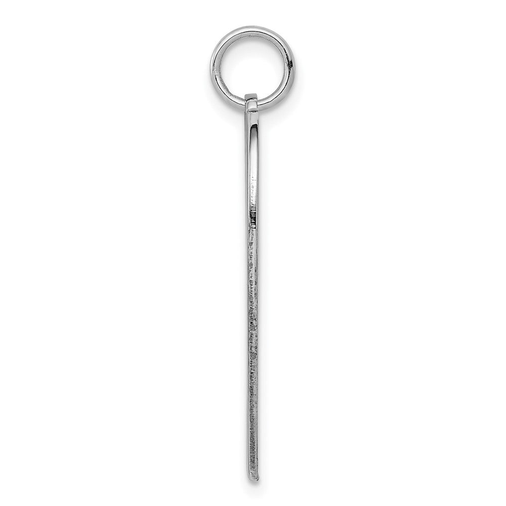Sterlingsilber Rhodium Gravierbar Non Emailliert Herz Medizinisch Anhänger