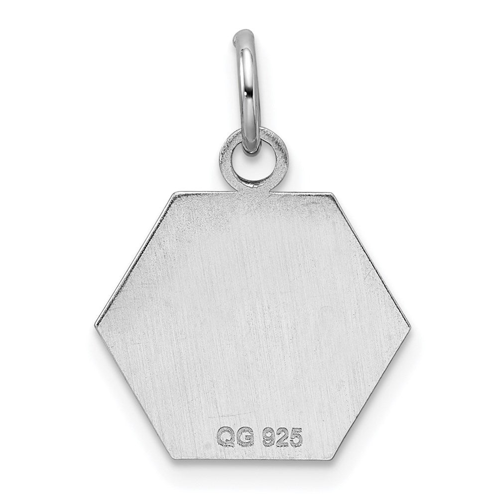 Sterlingsilber Rhodiniert Medizinisch Schmuck Anhänger