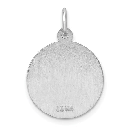 Sterlingsilber Rhodiniert Medizinisch Schmuck Anhänger