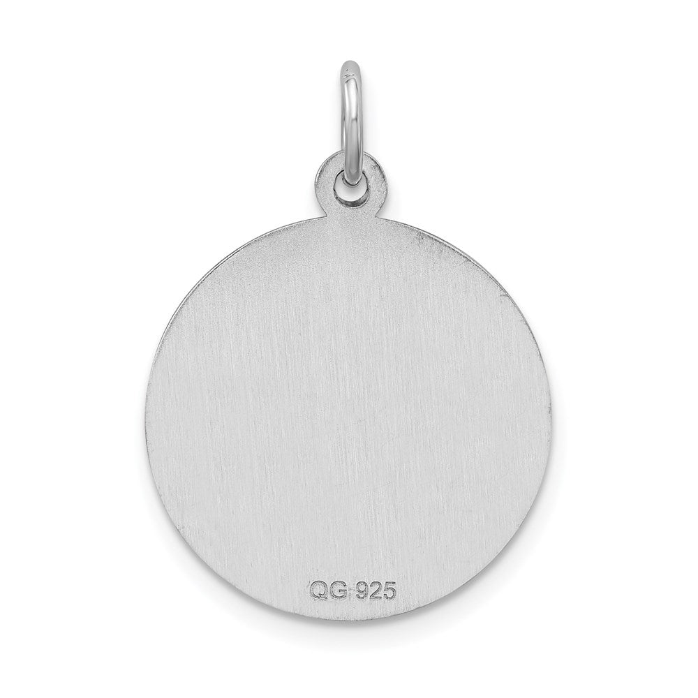 Sterlingsilber Rhodiniert Medizinisch Schmuck Anhänger