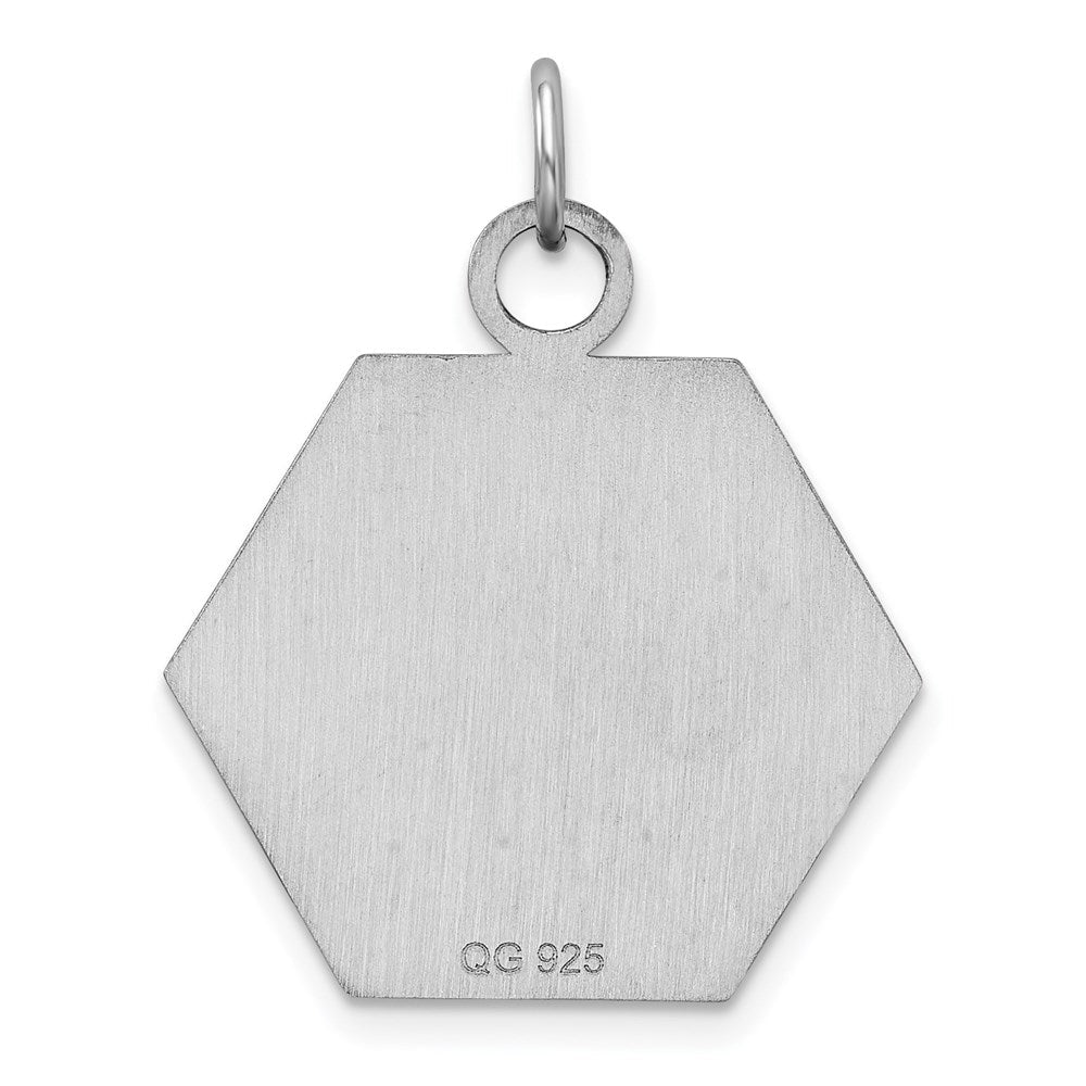 Sterlingsilber Rhodiniert Medizinisch Schmuck Anhänger
