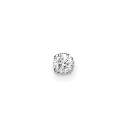 Ohrstecker 14K Weißgold mit Diamanten in AA-Qualität